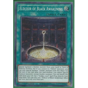 SESL-EN029 Eldlixir of Black Awakening – Secret Rare